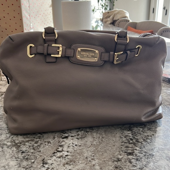 Michael Kors Large Handbag Taupe - Picture 1 of 12
